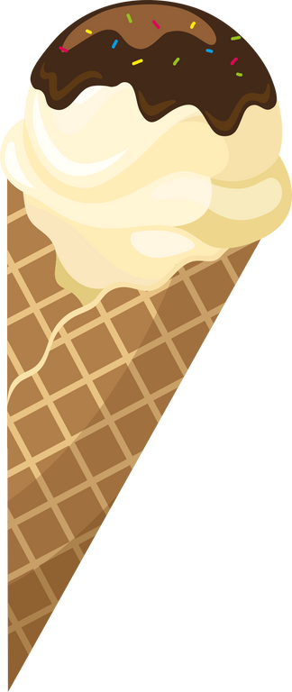 Ice Cream on a Cone